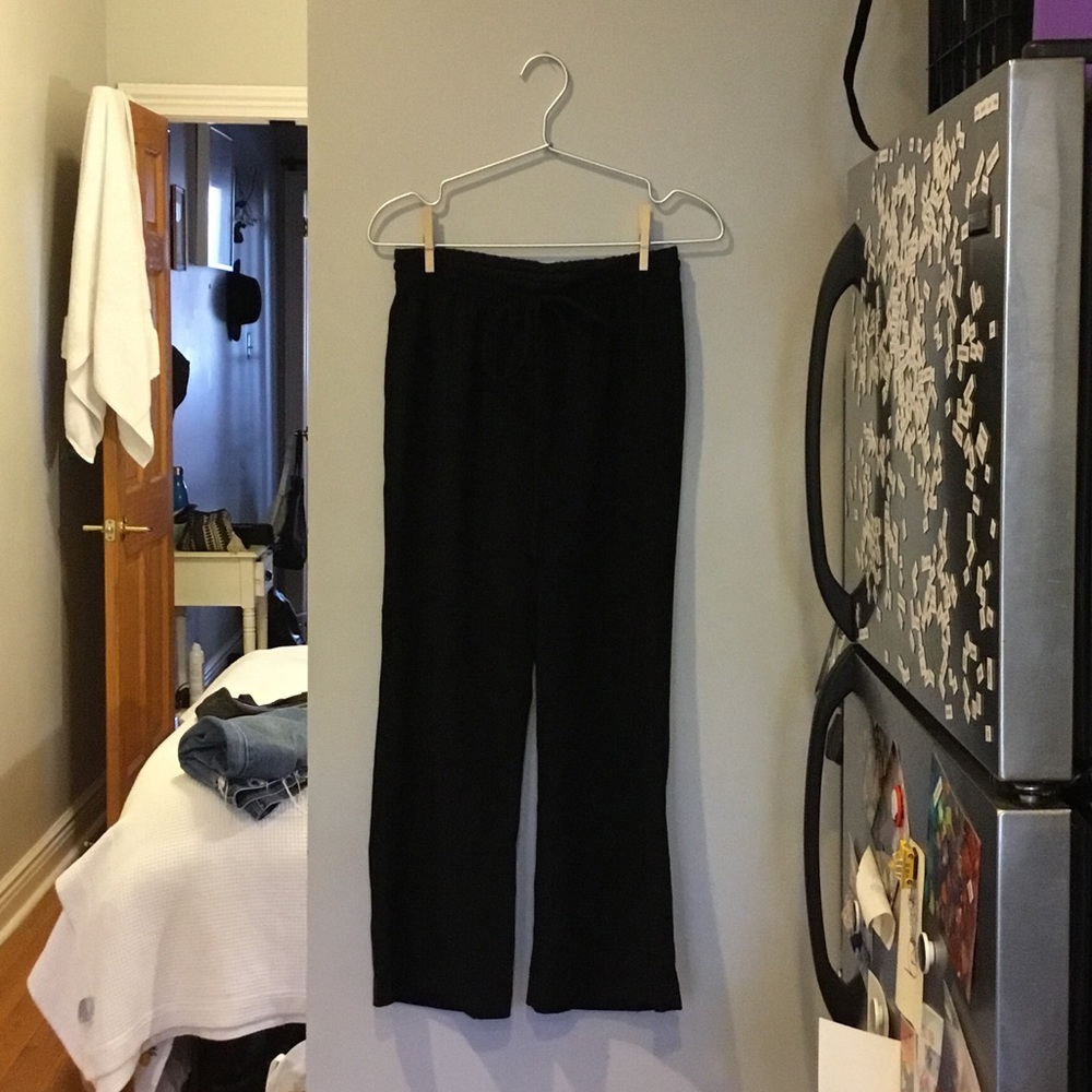 Zara minimalist black pants